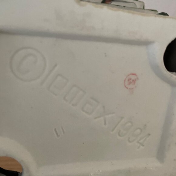 Vtg Lemax Village Square Collectibles Bobs Tobacco Rare Books Christmas Lighted - Picture 9 of 14